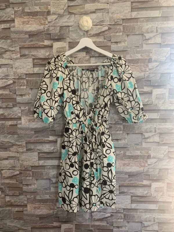 Vestido Drapeado Zara P